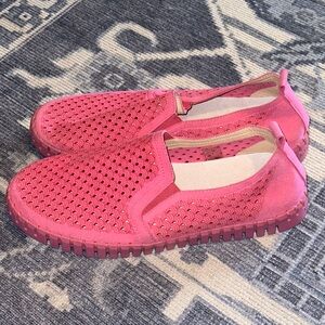 Ilse Jacobsen pink fashion sneakers size 43 EU (11 US)